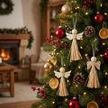 Weihnachtsengel Christbaumschmuck Engel Bast 11cm 12 St | Floristik21.de