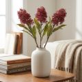 Skimmie Skimmia Japonica Kunstblumen Burgund DryLook L59cm 3St | Floristik21.de