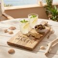 Maritime Deko Tablett, Holztablett Anker Deko Holz 37,5cm | Floristik21.de