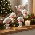 Schneemann stehend 11,5cm 4 St | Floristik21.de