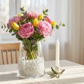 Glassteine 4mm - 10mm Naturfarben 2kg | Floristik21.de