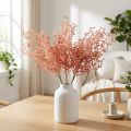 Kunstblumen Deko, Dekozweige, Zweig Deko Rosa 44cm 3 St | Floristik21.de