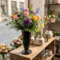 Einstellvase Szwed Schwarz Ø19cm | Floristik21.de