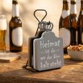 Flaschenöffner mit Sprüchen Holz, Metall Sortiert 4er-Set | Floristik21.de