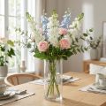 Levkoje Weiß Kunstblume Künstliche Stielblume 78cm | Floristik21.de