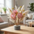 Steckschaum Zylinder Trocken-Steckmasse Grau H5cm Ø8cm 20 St | Floristik21.de