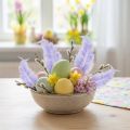 Lila Flauschige Federn Bastelbedarf 5–10cm 20g | Floristik21.de