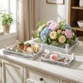 Dekotablett Holz Shabby Chic Gesteckunterlage 3er-Set | Floristik21.de