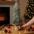 Mini Weihnachtsbaum künstlich im Sack Beschneit H41cm | Floristik21.de