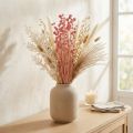 Erdbeerdistel Trockenblumen Altrosa 50cm 100g Deko Künstliche Blumen | Floristik21.de