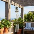 Windspiel Aufhänger Klangspiel Maritim mit Steinen H50cm | Floristik21.de