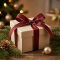 Dekoband Taftband 10mm x 50m Bordeauxrot für Geschenkverpackung und Dekoration | Floristik21.de