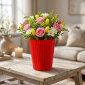 Plisseemanschetten Rot 14,5cm 100 St. | Floristik21.de