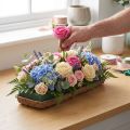 Oasis Biolit Unterlage für 2 Steckschaumziegel 48×13×2cm 7 St | Floristik21.de