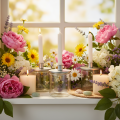 Glaszylinder Vase transparent 10 cm 3er-Set für Innenbereich | Floristik21.de