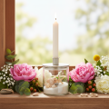 Glaszylinder Vase transparent 10 cm 3er-Set für Innenbereich | Floristik21.de