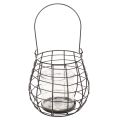 Gartenlaterne mit Glas