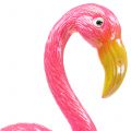 Floristik21 Gartenstecker Flamingo Rosa 15cm