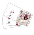 Floristik21 Geburtstagskarten mit Umschlag 12,5 x 12,5cm 3St