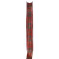 Floristik21 Geschenkband Schottisch Weihnachtsband Rot Grün 10mm 20m