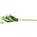 Floristik21 Künstliche Lilie, Blumendeko, Kunstpflanze, Seidenblume Weiß L82cm 3St