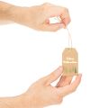 Geschenkanhänger Papier Naturbraun Schöne Weihnachten 8cm 36 Stück | Floristik21.de