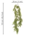 Kunststoff-Girlande Koniferenzweig 115 cm Grün für Innenbereich | Floristik21.de