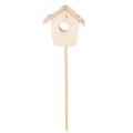 Deko-Vogelhaus Birke 5cm mit