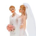 Floristik21 Hochzeitsfigur Frauenpaar 17cm