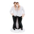 Floristik21 Hochzeitsfigur Männerpaar 19cm