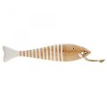 Floristik21 Holzfisch Deko maritim Fisch Anhänger Holz 49cm