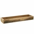 Floristik21 Holztablett Natur 55,5cm x 15cm H6,4cm