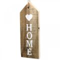 Floristik21 Haus zum Hängen, Holzdeko “Home”, Dekoanhänger Shabby Chic H28cm