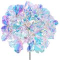 Floristik21 Künstlicher Blütenzweig Hortensie Kunststoff irisierende Farben 36cm 2St