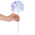 Künstlicher Blütenzweig Hortensie Kunststoff irisierende Farben 36cm 2St | Floristik21.de