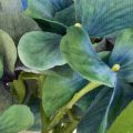 Kunstblume Hortensie Blau-Grün