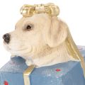 Dekofigur sitzender Hund Welpe