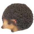 Igel Dekofigur Polyresin Braun