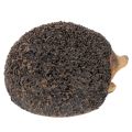 Igel Dekofigur Polyresin Braun