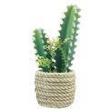 Floristik21 Kaktus im Topf Kaktus künstlich Sortiert 28cm 2St