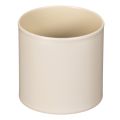 Floristik21 Magnetischer Kerzenhalter aus Metall, Ø 4 cm, für Stabkerzen 34 mm, 4er-Set, taupe-creme