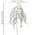Künstlicher Kiefernzweig mit Zapfen 80cm Grün 3er Set | Floristik21.de