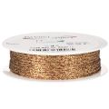 Dekokordel Rolle 3mm 20m Gold