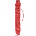 Filzkordel Vintage Kordel zum Basteln Rot 30m