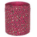 Dekoband Kräuselband Leoprint Pink 10mm x 100m Geschenkverpackung | Floristik21.de