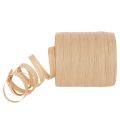 Floristik21 Kräuselband Baumwolle Beige 10mm x 100m für Dekoration und Verpackung