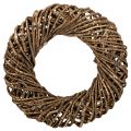 Floristik21 Dekokranz Rattan Naturzweige rund 45cm braun Innenbereich