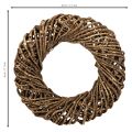 Dekokranz Rattan Naturzweige rund 45cm braun Innenbereich | Floristik21.de