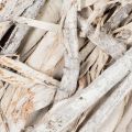 Zweigkranz rund 50cm geweißtes Holz und Rindenfaser | Floristik21.de