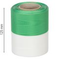Kranzbänder Moiré 125mm x 25m in Grün-Weiß, Schleifenband Taftbindung, Nationalband Dekoband | Floristik21.de